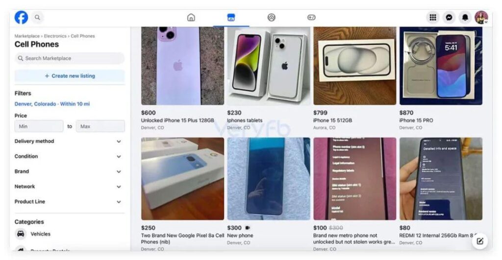 An American's experience using Facebook Marketplace