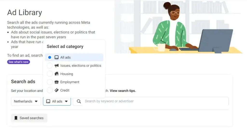 How to place ads on Facebook? Ad Library tells you the answer