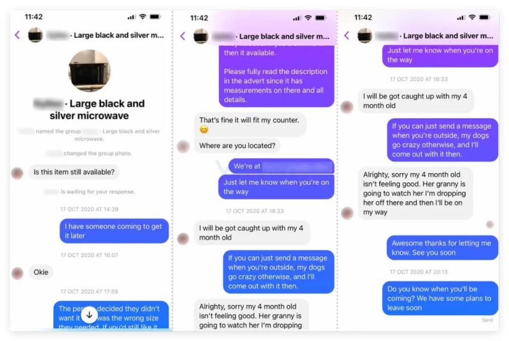 An American's experience using Facebook Marketplace