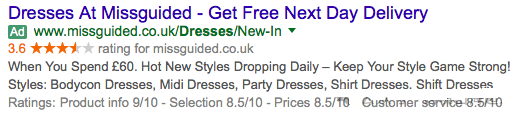 【Google Ads】Structured Snippets