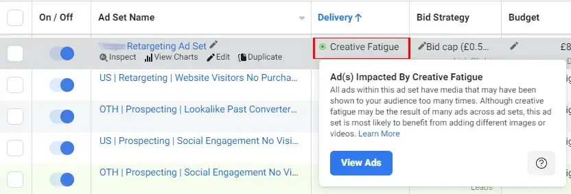 Facebook ads are getting less effective? Call for a halt to ad fatigue!