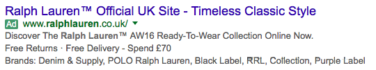 【Google Ads】Structured Snippets