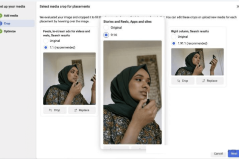 Facebook Product Update | Launch of new advanced empowering material feature – “Adapt to multiple image formats”