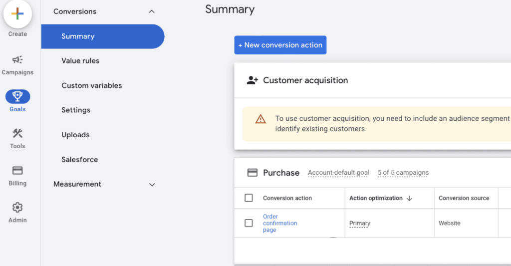 【Google Ads】Primary Conversions and Secondary Conversions