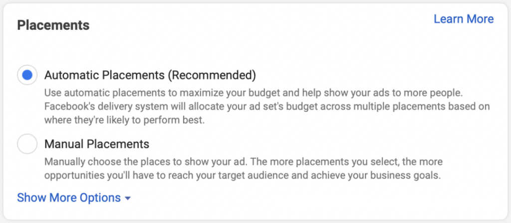 Facebook Ad Placements: Why You Should Use Automatic Placements