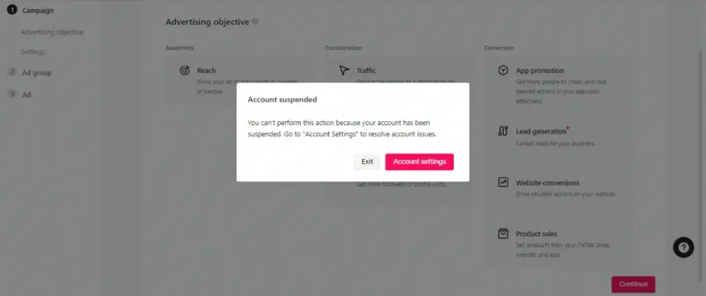 TikTok ads were suspended right after they were launched? Understand the reasons, learn how to appeal, and prevent recurrence!This issue type: Facts