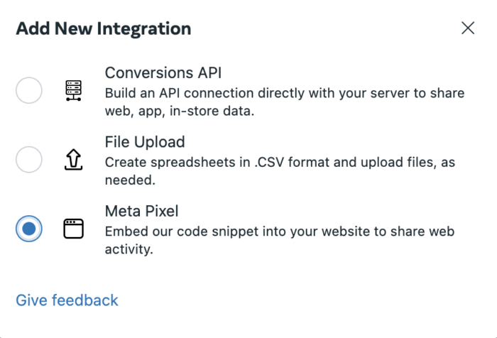 Facebook Ads Conversion Settings